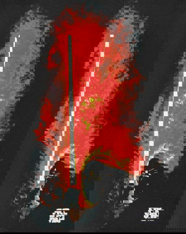 Star Wars Womens Black Darth Vader Short Sleeved T-Shirt