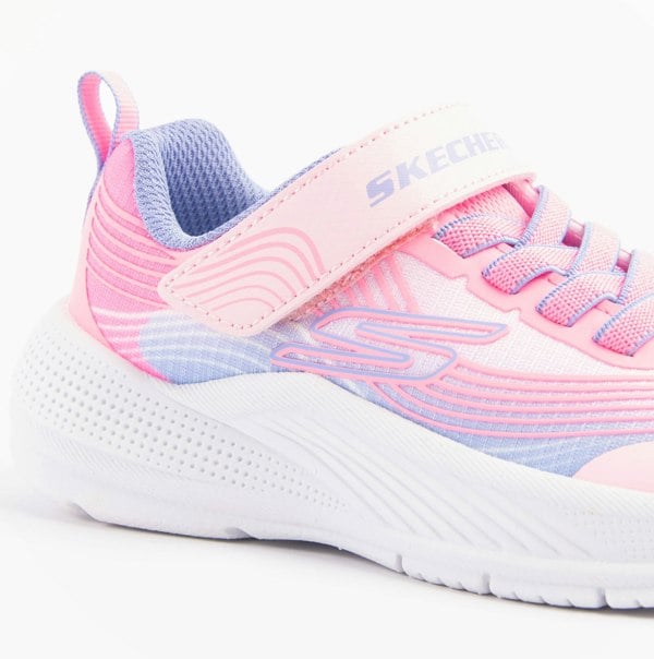 Skechers MICROSPEC ADVANCE Girls Trainers Light Pink