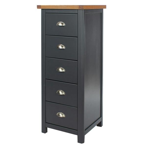 Core Products Dunkeld 5-Drawer Narrow Chest of Drawers