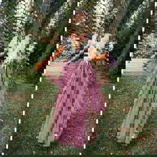 Flower girl Serendipity dress detailing