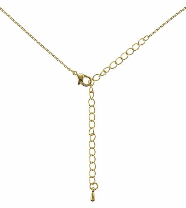 Gold Puzzle Collar Necklace with Jigsaw Charms - namana.london