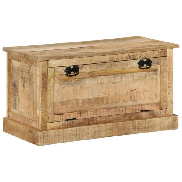 Berkfield Shoe Storage Bench 85x40x45 cm Solid Mango Wood
