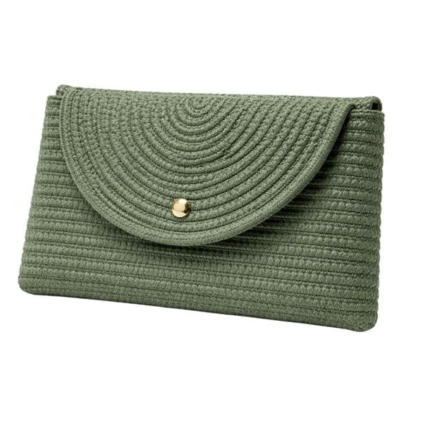 Solis Accessories Rope 2-in-1 Crossbody Shoulder or Clutch Bag