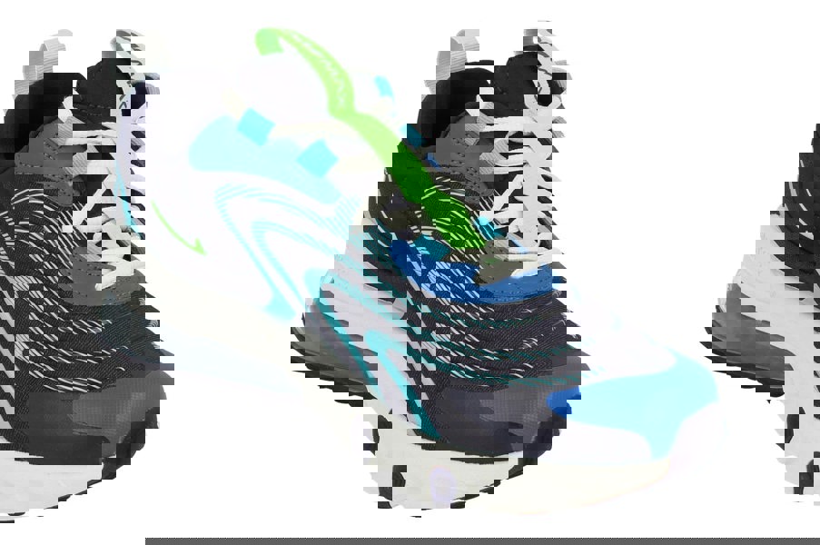 Nike Air Max 270 React Eng GS Cd6870  400 - Blackended Blue Green Strike 400 - Photo 3