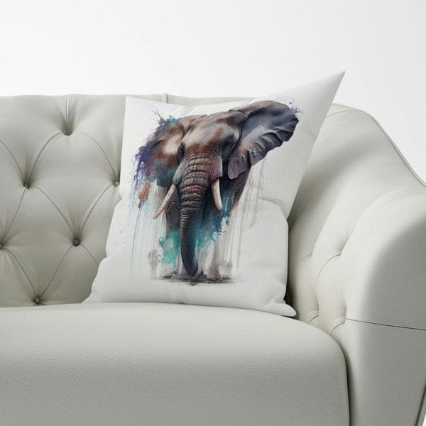 Warren Reed Elephant Splashart Cushions