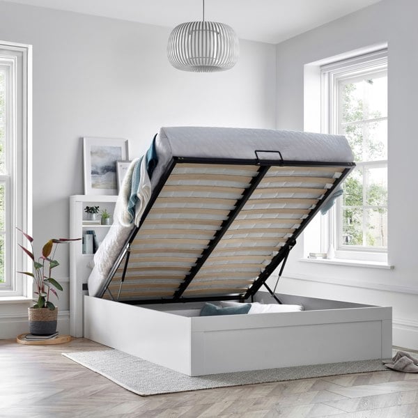 Bedmaster Arizona Bookcase Ottoman Bed