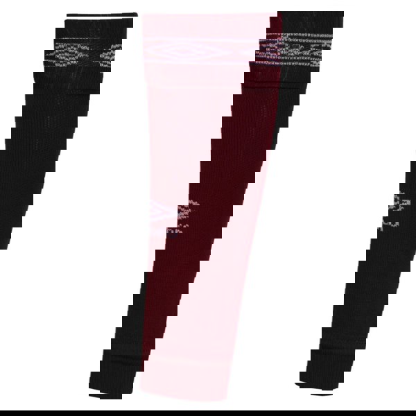 Umbro Mens Diamond Leg Sleeves - New Claret/White