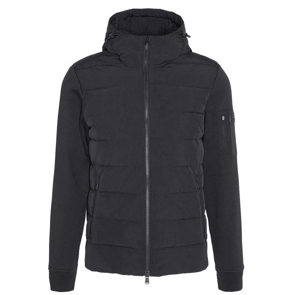 Barbour International Stanley Hooded Quilted Sweatshirt