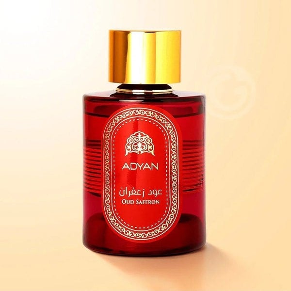 Adyan Oud Saffron 100ml Eau de Parfum bottle alone