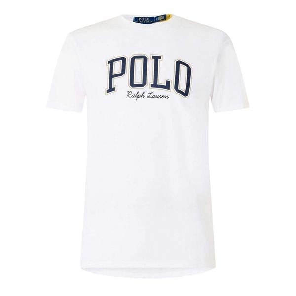 Ralph Lauren Mens Polo Logo T-Shirt - White - 