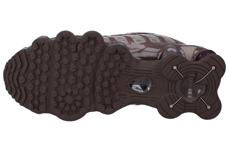 Nike Shox Tl Womens Trainers Ar3566  200 - Pumice Night Maroon 200 - Photo 4