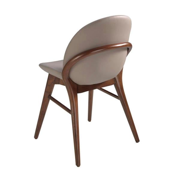 Angel Cerdá Dark Mink Leatherette Chair 4107