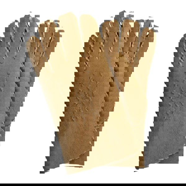 Infinity Leather Men’s Sheepskin Suede Leather Wool Lining Gloves