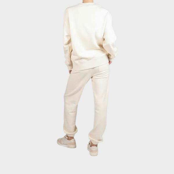 Jil Sander Terry Logo Sweatshirt Cream
