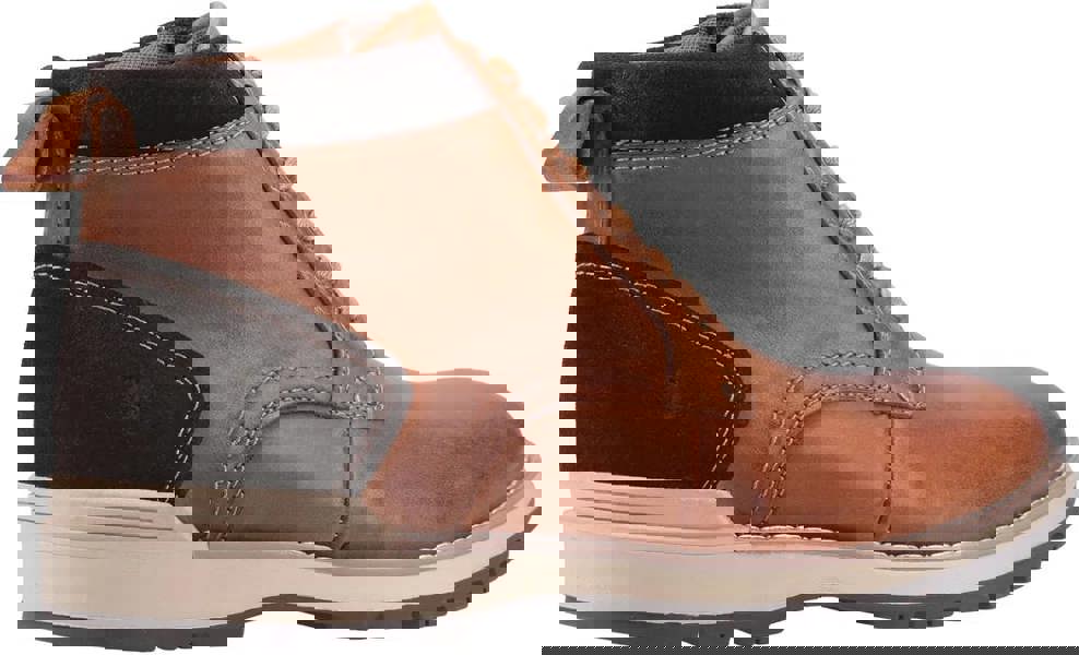 Hush Puppies Dean Mens Leather Smart Casual Chukka Ankle Boots