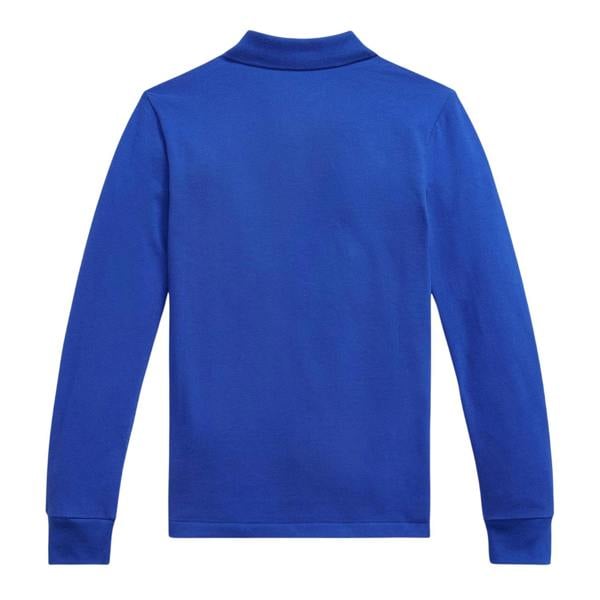 Ralph Lauren Childrens/Kids Long-Sleeved Polo Shirt - Azure - 