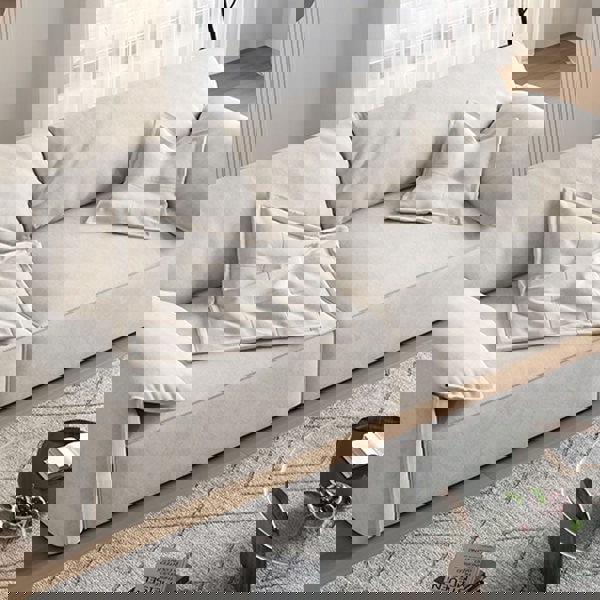 Calista Two Seater Sofa, Suede-Ritconcept-Rit Concept