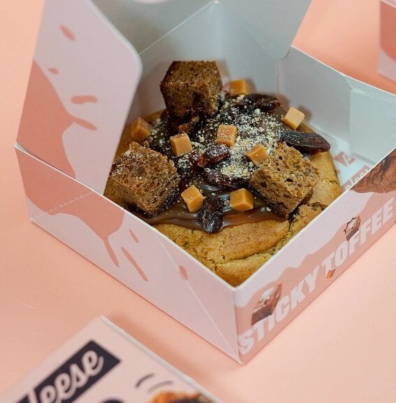 Pleese Sticky Toffee Pudding Cookie