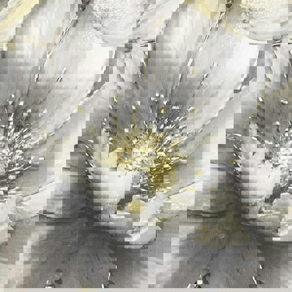 Muriva Aminah Floral Charcoal Wallpaper