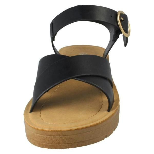 Savannah Ladies Savannah Buckle Fastening Summer Sandals F00446