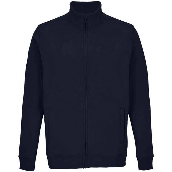 SOLS Unisex Adult Cooper Marl Full Zip Jacket - French Navy - 