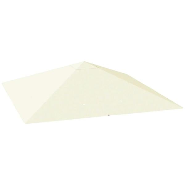 Cream gazebo canopy replacement, 3m x 3m roof cover