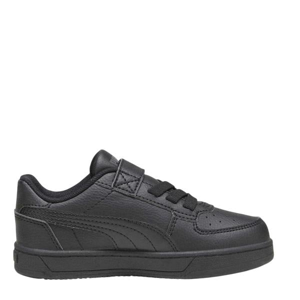 Puma Childrens/Kids Caven 2.0 Leather Trainers - Dark Grey - 