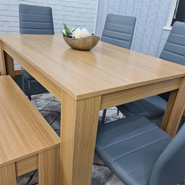 Kosy Koala Dining Table Set with 4 Chairs Dining Room and Kitchen table set of 4, and Benches