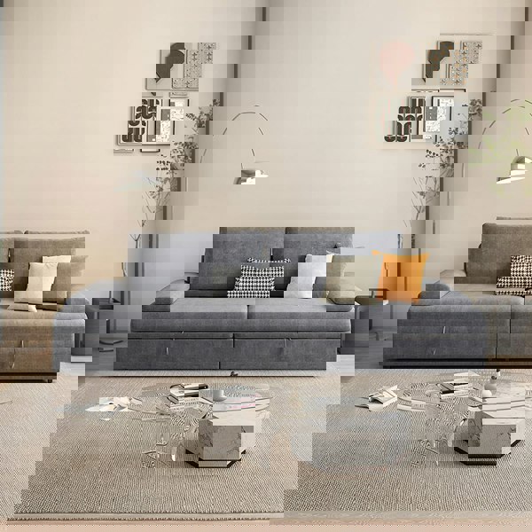 Molly Three Seater Sofa Bed, More Colours-Weilai Concept-Weilai Concept