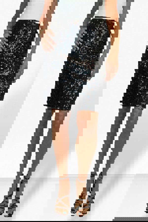 Paulo Due Women's Sequin Mini Skirt