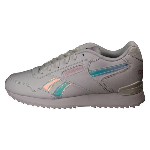 Reebok Unisex Reebok Lace Up Casual Trainers Glide Ripple Clip