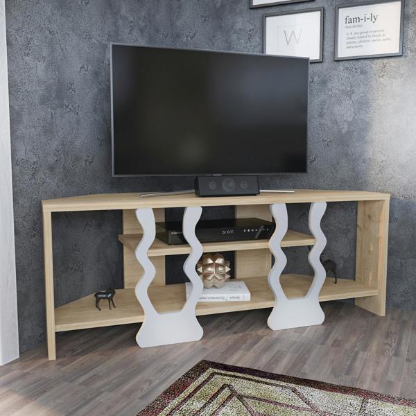 Decorotika Firal Modern Tv Stand TV Cabinet for TV's up to 45"