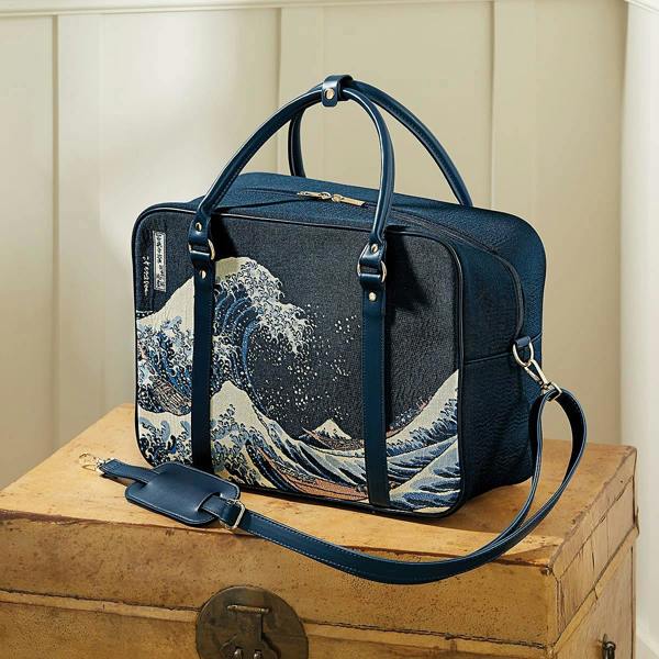 Museum Selection Hokusai Wave Weekender Bag