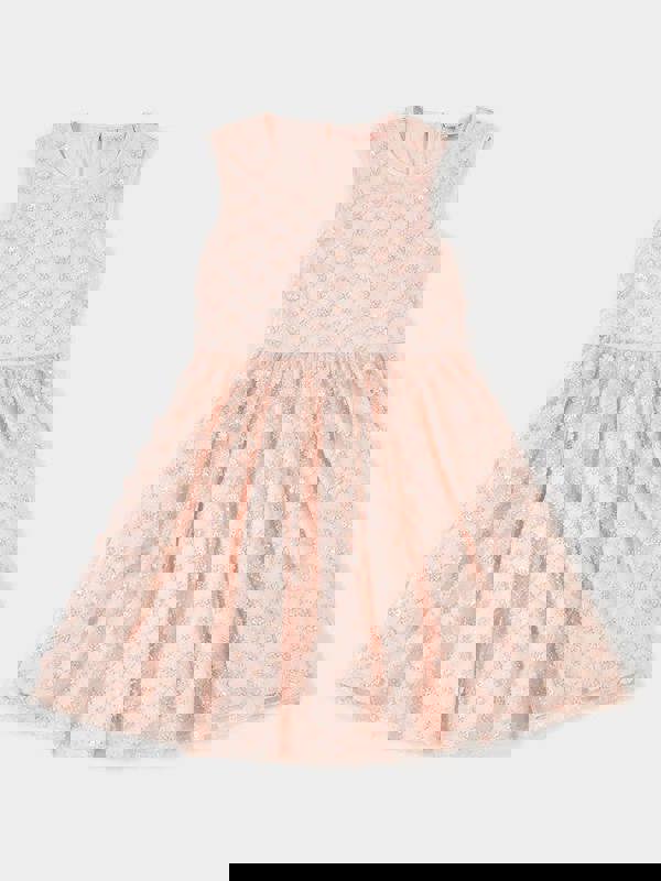 GWD Lilibetta Embellished Dress Peach