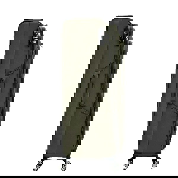 Snowball Soft Suitcase Dual 4-Wheel Spinners Expandable Luggage