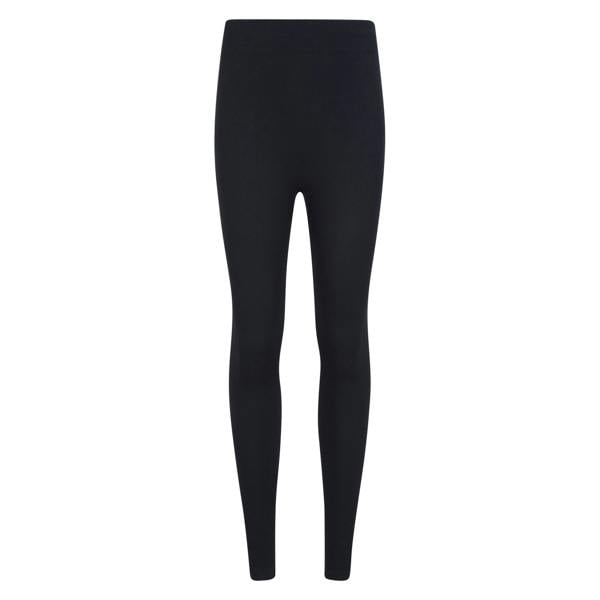 Mountain Warehouse Womens Carmel Ribbed Seamless Thermal Bottoms - Black