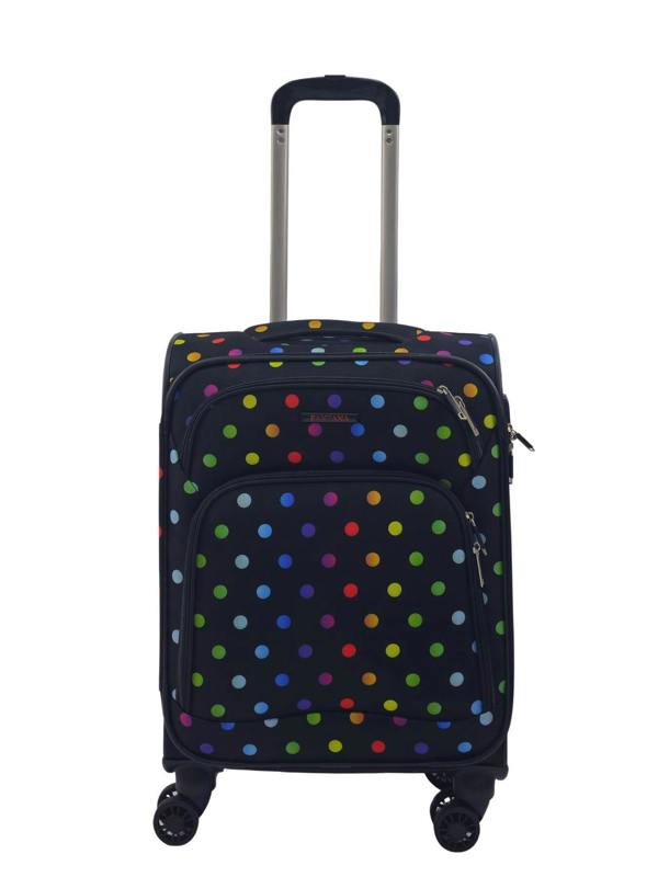 Eagle Luggage Lightweight Print Suitcases 8 Wheel Luggage Travel Soft Bags Set