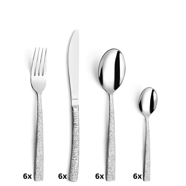 Amefa Havane Jungle Cutlery Set Gift Boxed 24 Piece