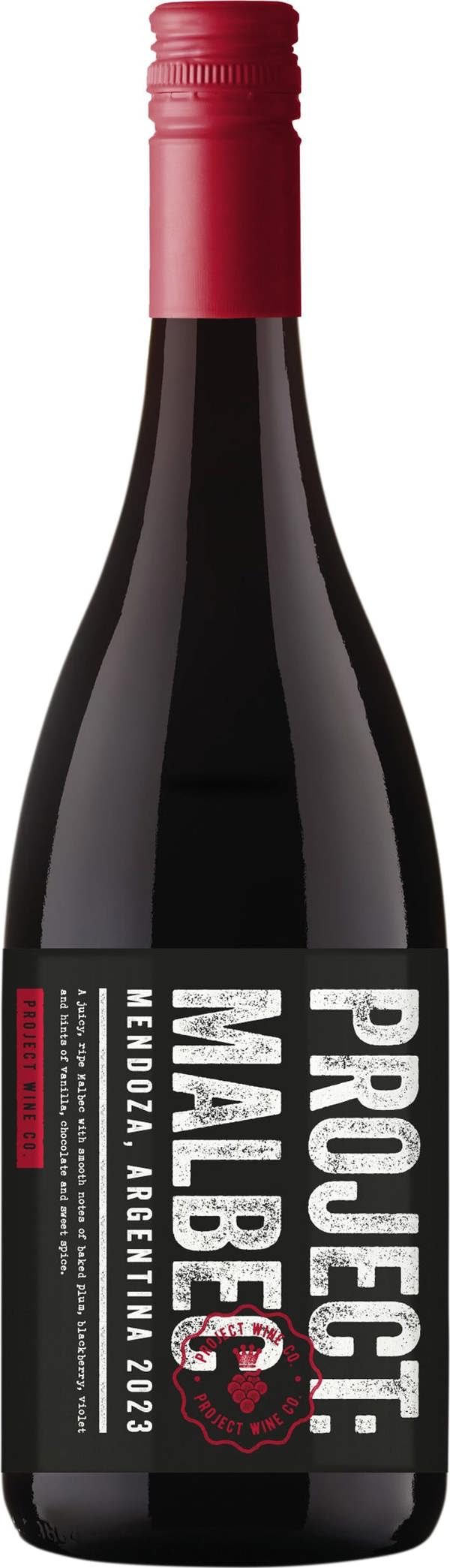 Project Malbec 25 Project Wine Co 75cl