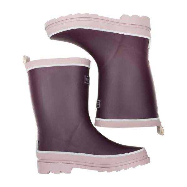 Regatta Great Outdoors Kids Foxfire Wellington Boots - Fig/Powder Lilac