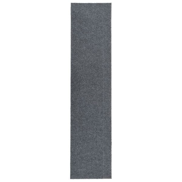 Berkfield Dirt Trapper Carpet Runner 100x450 cm Grey
