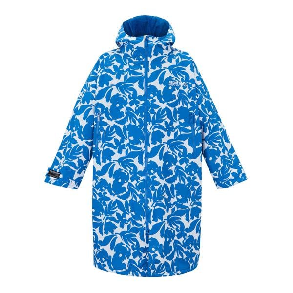 Regatta Unisex Adult Fleur Bloom Changing Robe - Blue - Blue - 100% Mixed