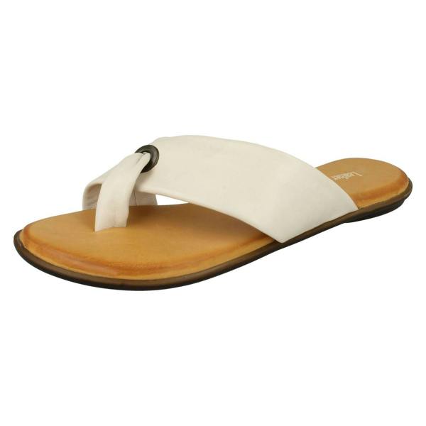 Leather Collection Ladies Leather Collection Toepost Sandals