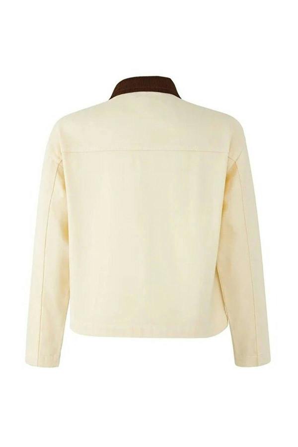 WOVCOR Denim Shirt Jacket with Collar Detail