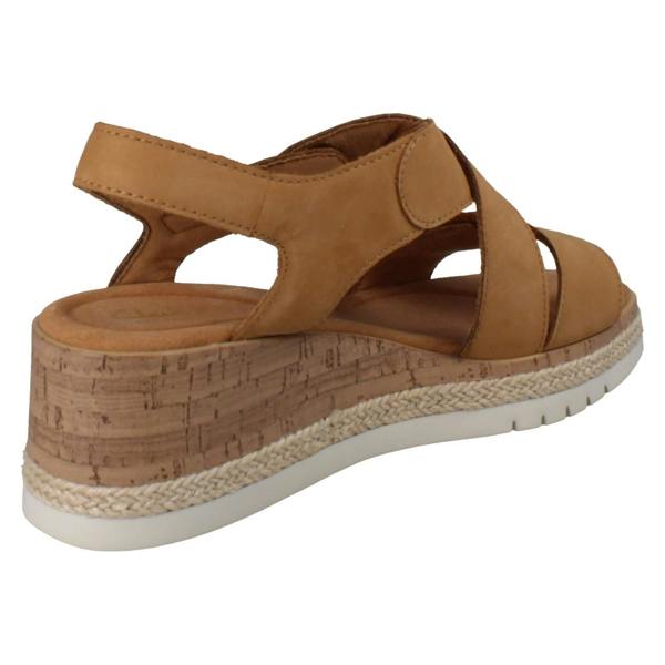 Clarks Ladies Clarks Wedge Sandals Kidiki Sun