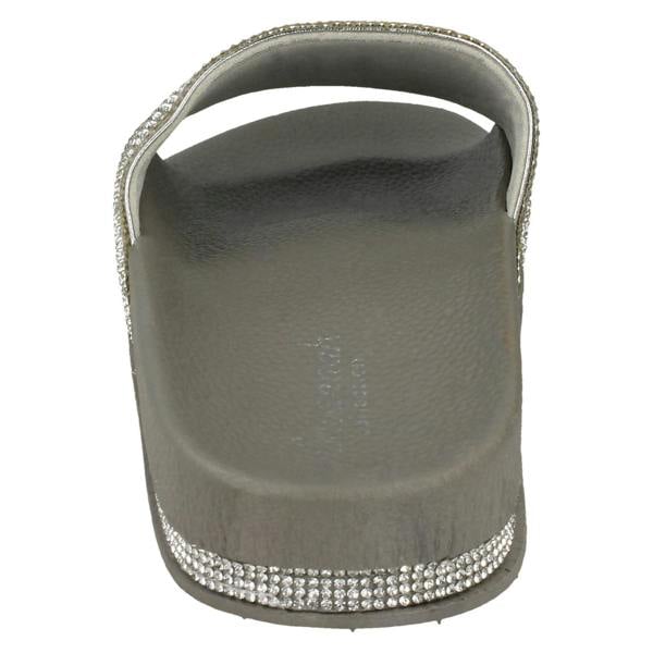 Savannah Ladies Savannah Diamante Slider Mules