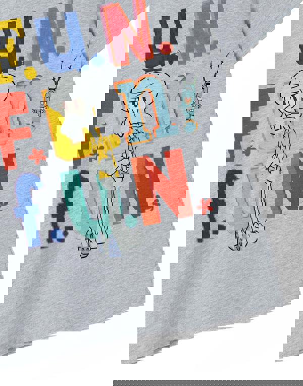 SpongeBob SquarePants Boys Grey Squidward Fun Short Sleeved T-Shirt