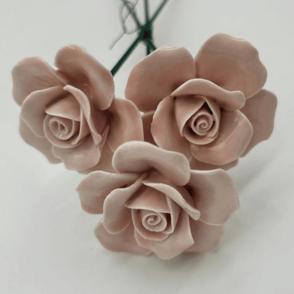 Memorials Direct Pastel Rose Grave Pot
