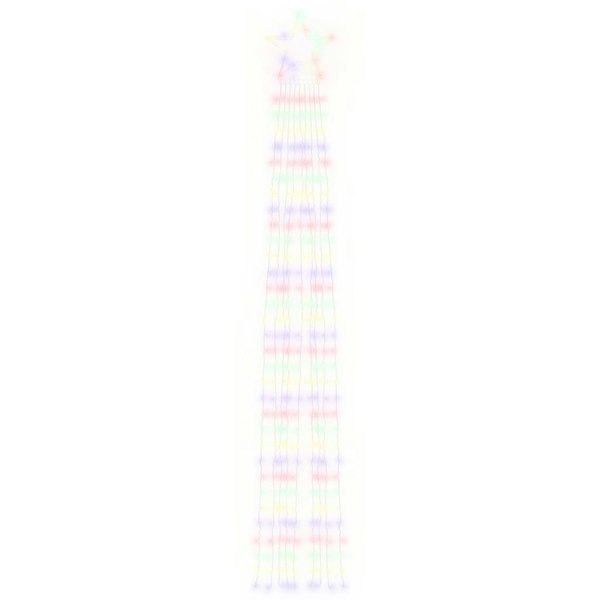Berkfield Christmas Tree light 320 LEDs Colourful 375 cm