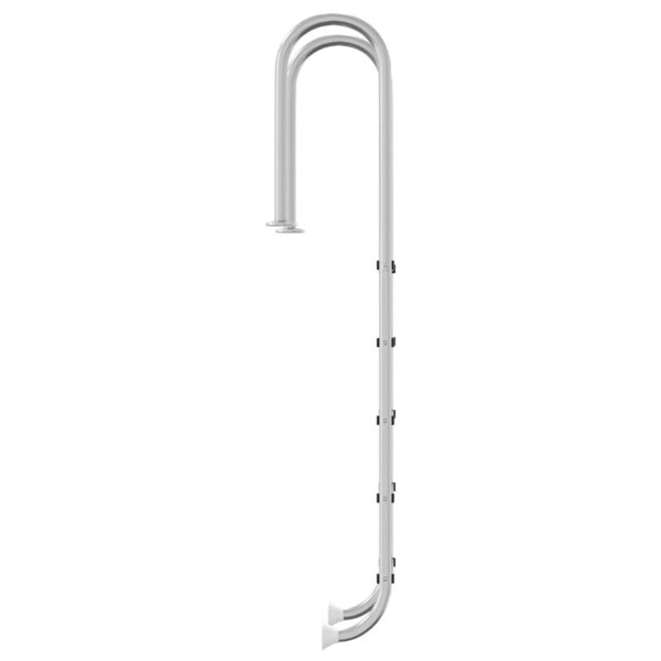 Berkfield Pool Ladder 54x38x211 cm 304 Stainless Steel